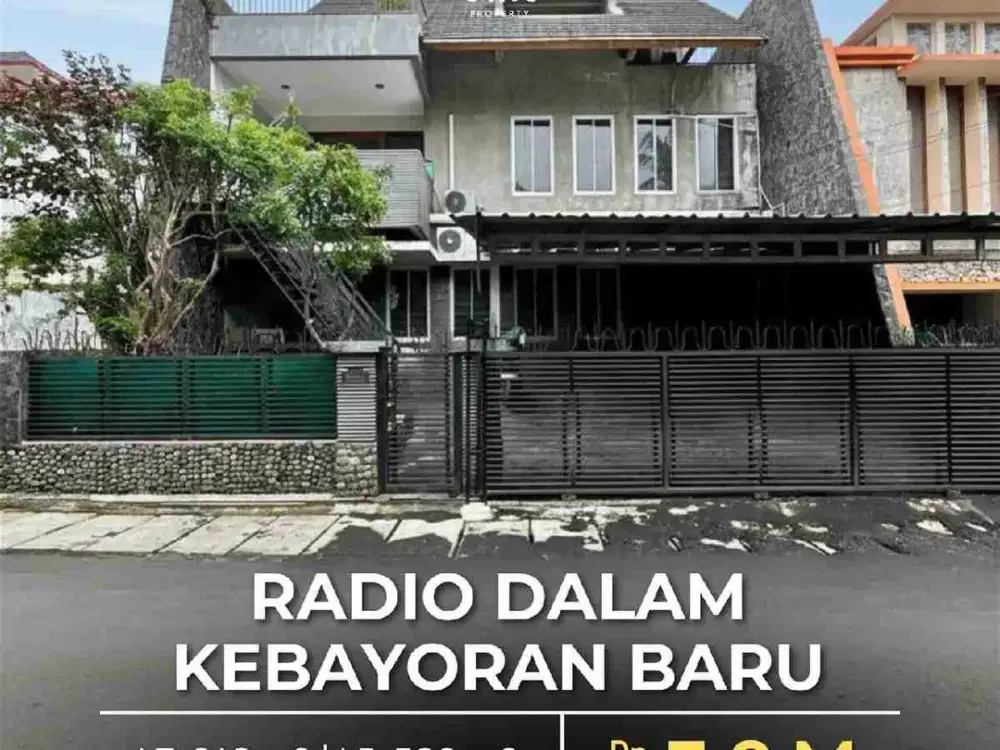 DEKAT KE BLOK M & PONDOK INDAH AREA, COCOK UNTUK HUNIAN, KOST & USAHA di RADIO DALAM JAKARTA SELATAN