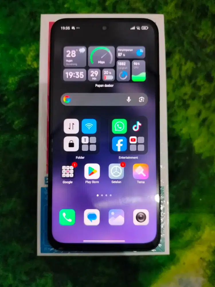 Jual hp redmi 15 4g ORI ram 8gb/128gb fullset