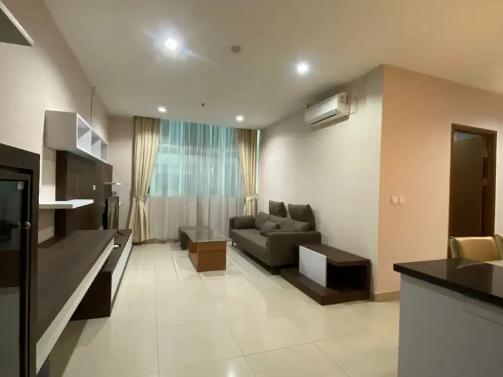 2 Bedroom Furnished Apartemen Sahid Sudirman, Langsung Masuk Bawa Koper Murah