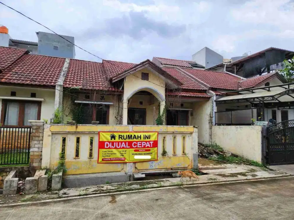 Dijual Cepat Rumah Di Komplek Villa Inti Persada, Pamulang Timur, Pamulang, Tangerang selatan