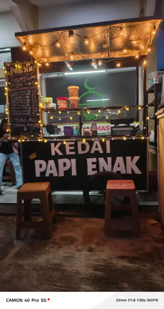 Dijual Gerobak Aestetik