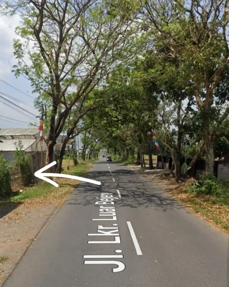 Tanah Tepi Jalan Lingkar Solo-Tawangmangu