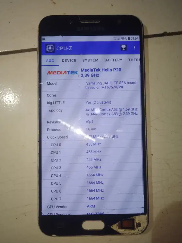 Samsung j7 plus ram 4/32 + sd card