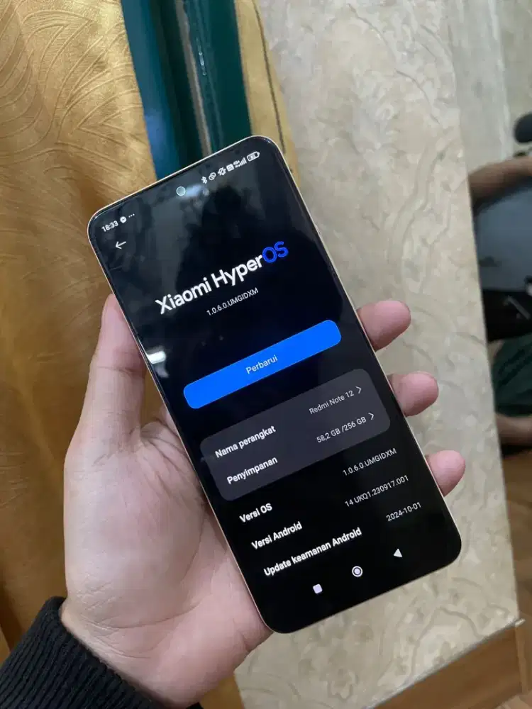 Xiomi note 12 8/256 gb HP + kabel