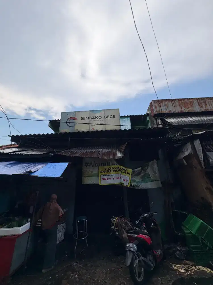 Disewakan Tempat Usaha Toko / Gudang Pasar Kramat Jati