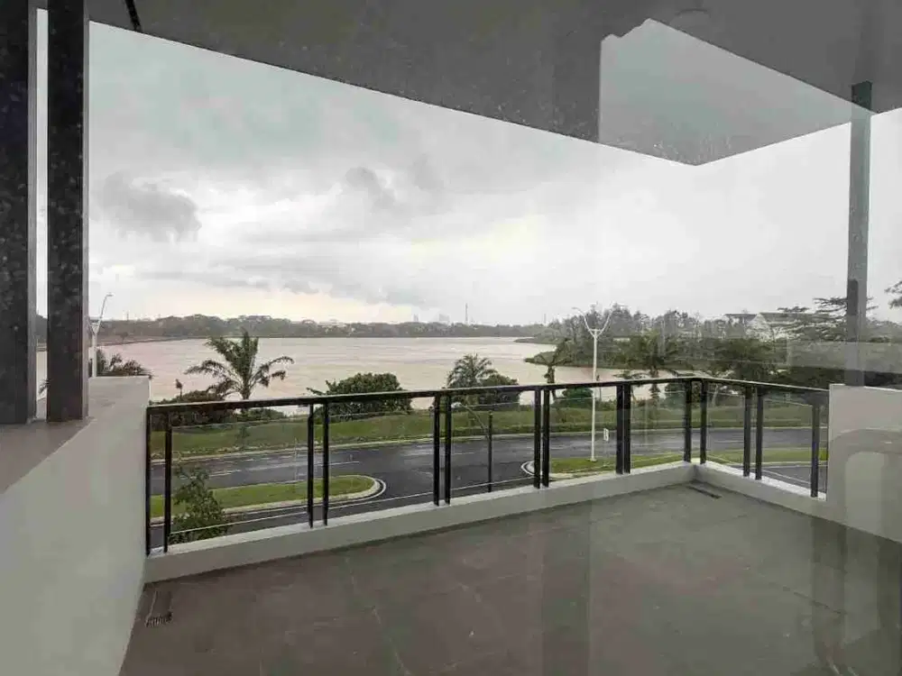 jual cepat ruko hoek view danau siap huni