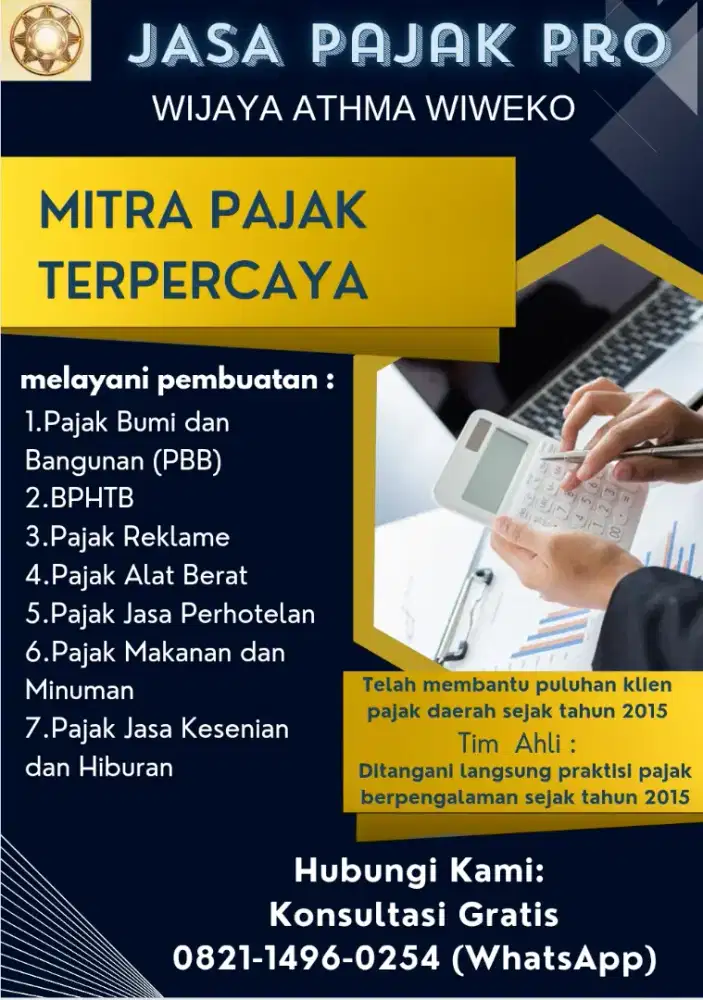 Konsultan Jasa Legalitas: Urus Pajak, NIB, BPN & Dokumen Pemerintahan