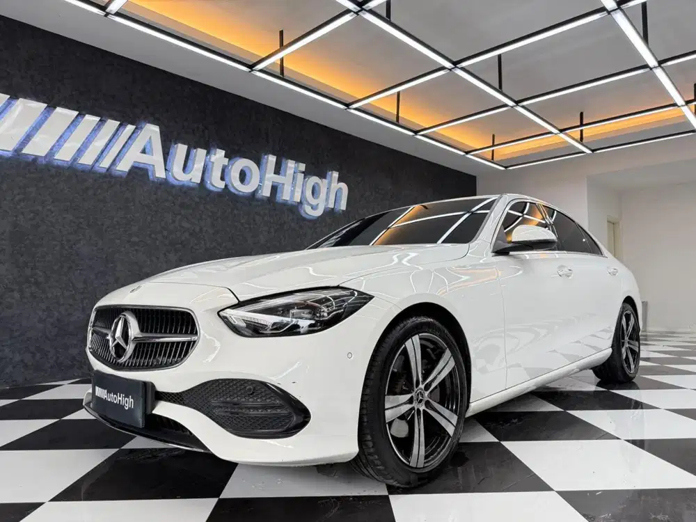 DP10% [Km6.000] C200 Avantgarde 2023 White Reg 2024 #AUTOHIGH