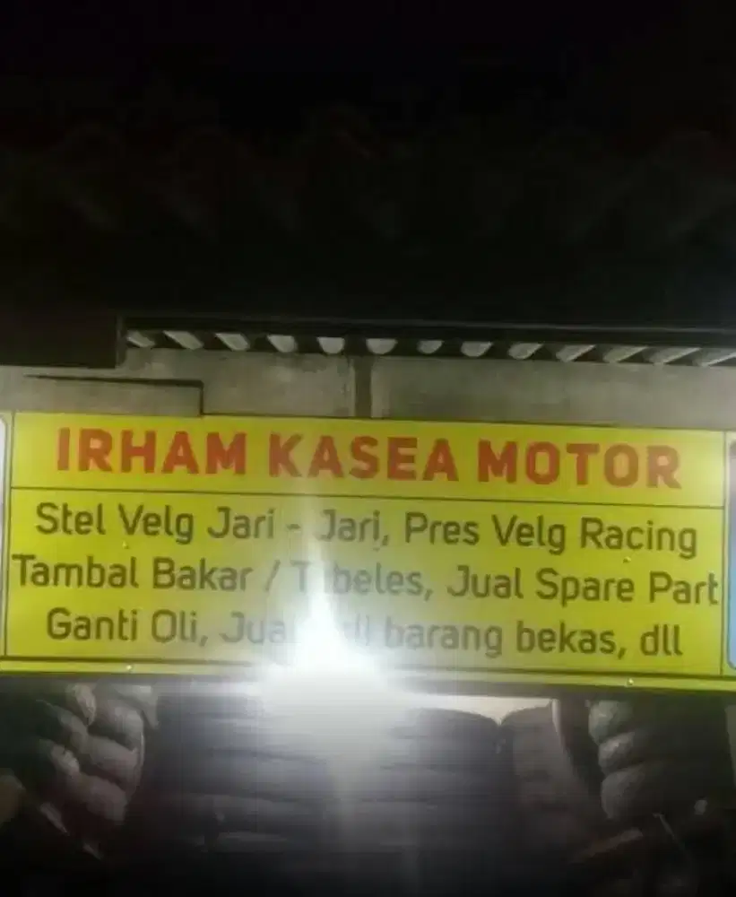 stel velg dan bengkel motor