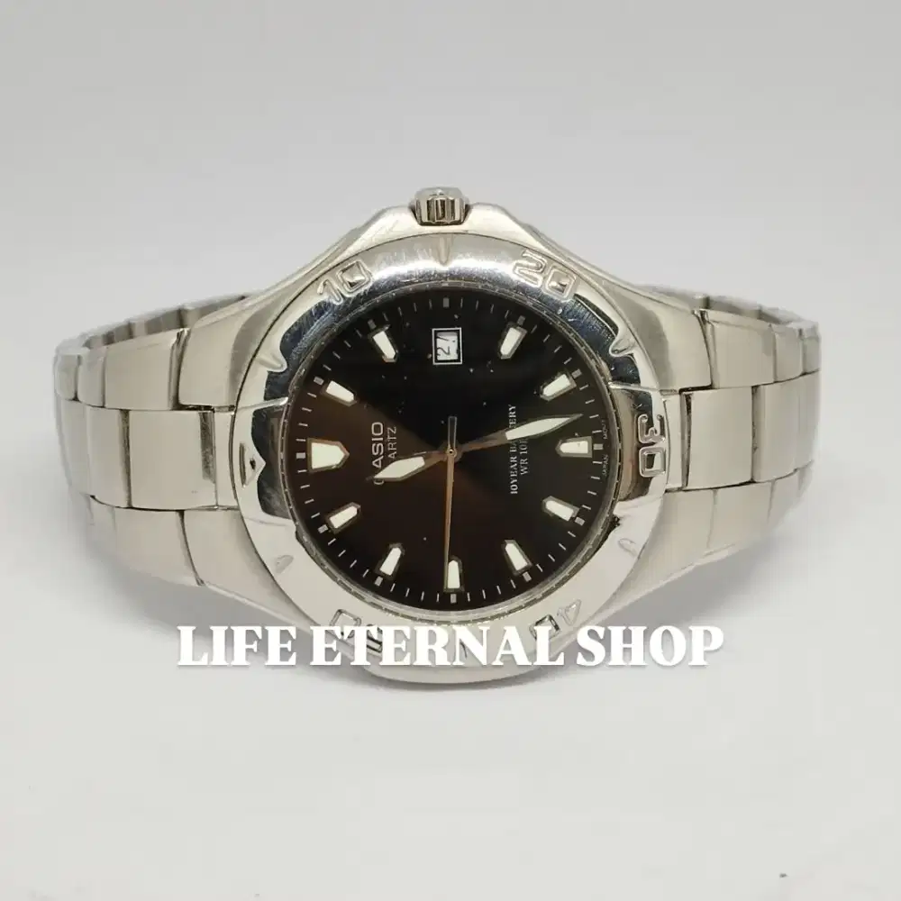Jam Tangan Analog Stainless Steel Casio MTD-1044