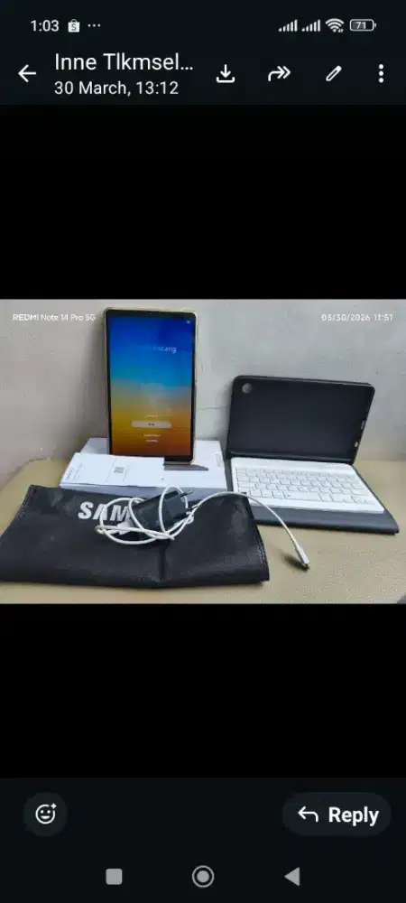 Tablet Asus Galaxy A9 Sim Card Tangan pertama kondisi like new