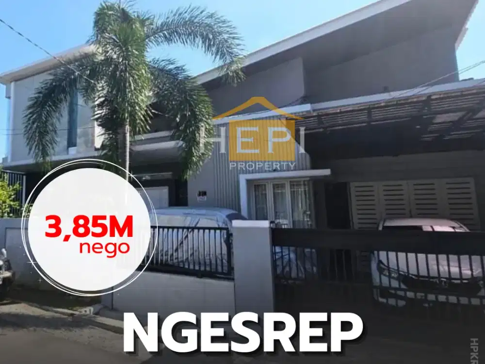 Dijual Rumah Mewah Full Furnished di Ngesrep Semarang