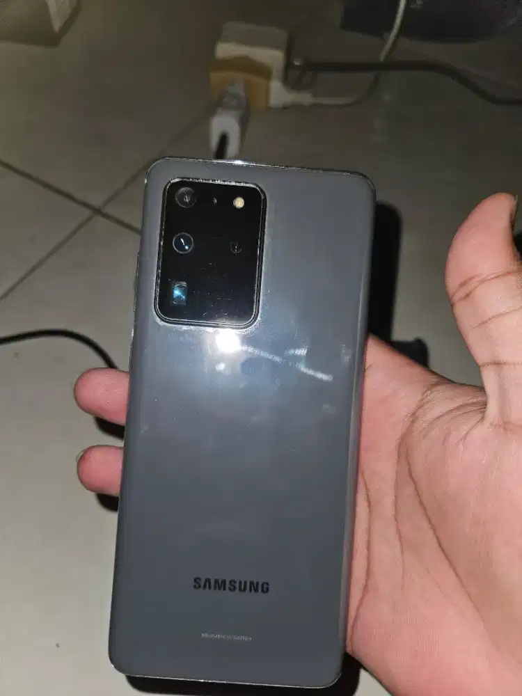 SAMSUNG S20 ULTRA RESMI SEIN INDONESIA DUAL SIM 12/128GB
