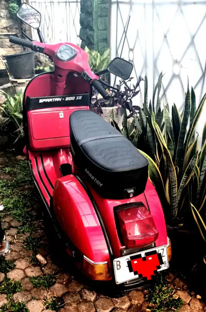Vespa spartan 200cc platB vbb px vnb pts
