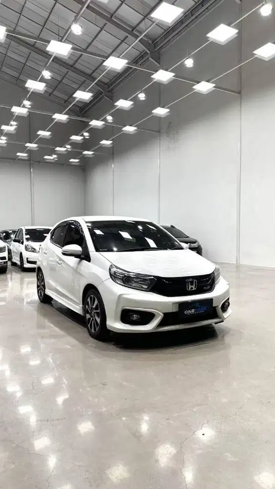 TDP 10jt! Honda Brio RS AT 2021, Plat AG, KM 45rb, Pajak Panjang