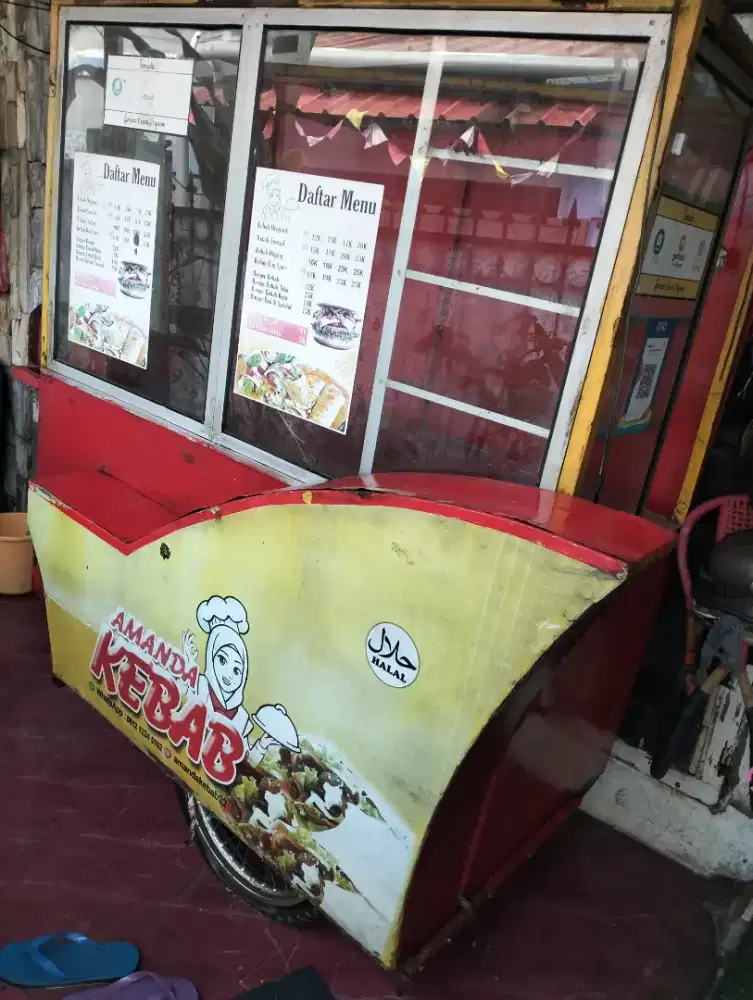 LELANG GEROBAK EX KEBAB HARGA TERTINGGI ANGKUT