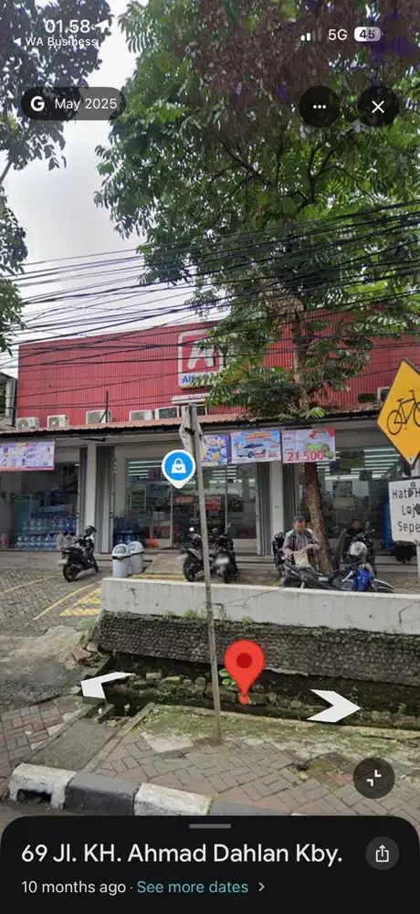 Dijual Hook Ahmad dahlan, Kebayoran Baru, bangunan komersil strategis