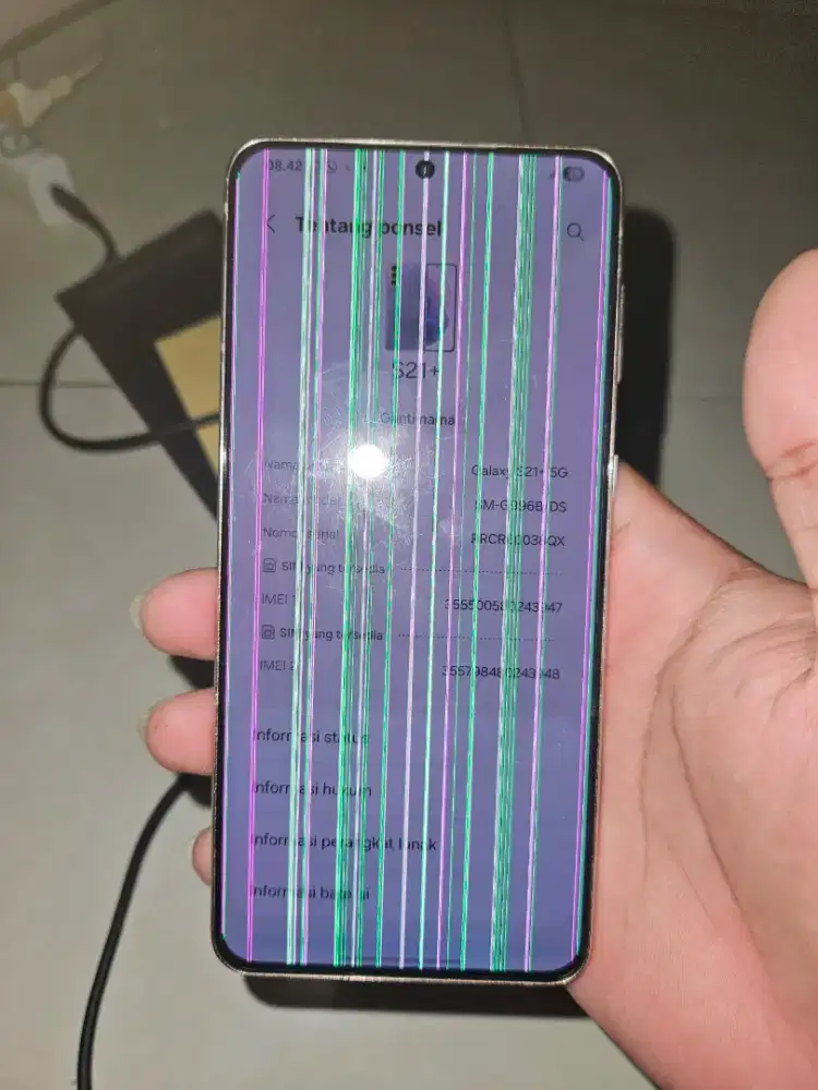 SAMSUNG S21+ RESMI SEIN 256GB DUAL SIM