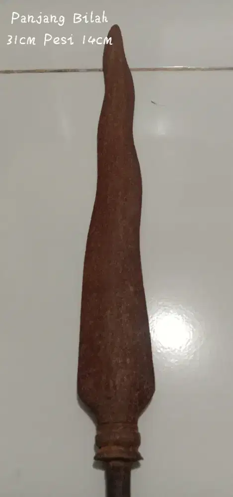 Tombak Sepuh Gede Panjang 31cm