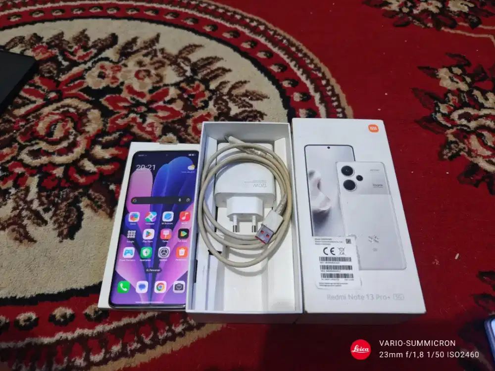 Xiaomi Redmi Note 13 Pro Plus 5G 512GB Fullset Nominus Bisa tt/bt/jual
