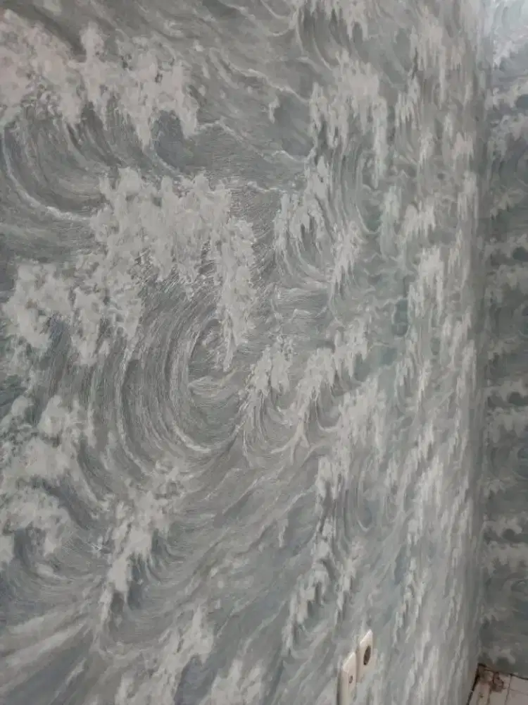 Wallpaper dinding embos