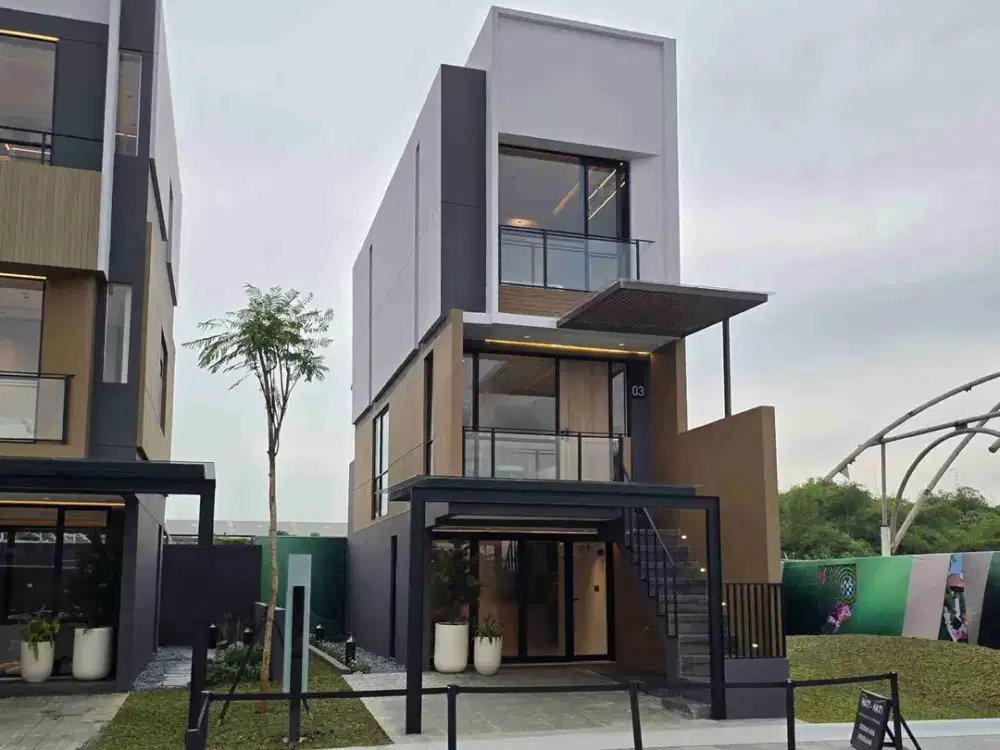 Rumah Millenial Park Serpong Tipe TreeTops Beverly 2 Menit ke Gading Serpong