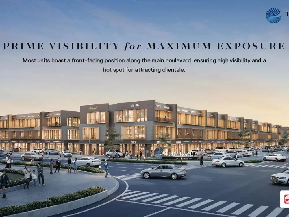 Ruko Exquis BSD. Launching tahap akhir. Lokasi premium di kawasan new CBD BSD