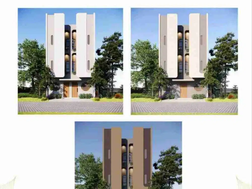 Di jual bangunan kosan 3 lantai promo