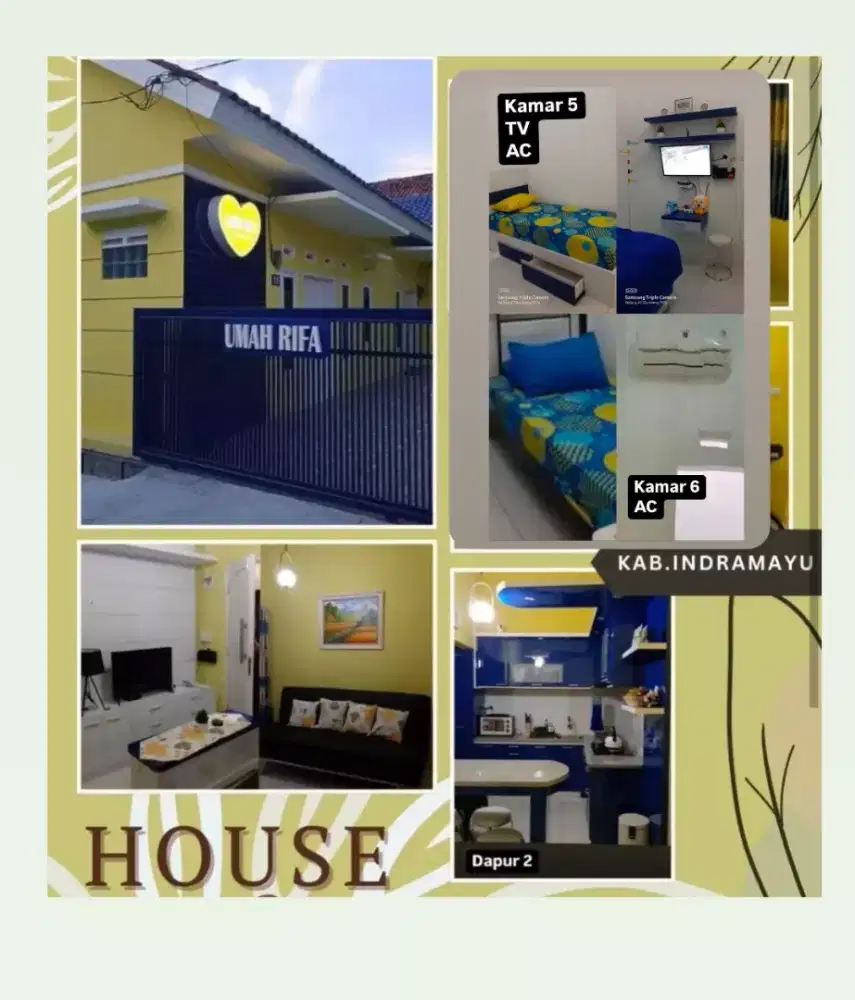 Rumah fasilitas apartemen full furnished. Rumah tinggal atau usaha.