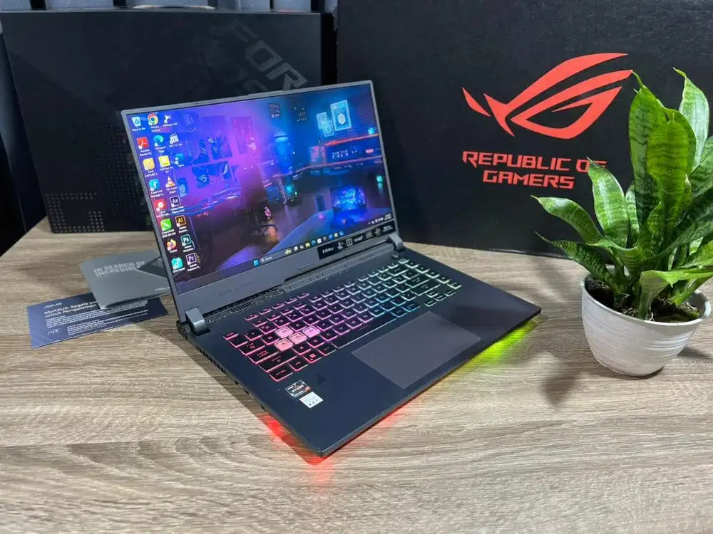Laptop gaming sultan asus rog strix g15 ryzen 7 6800h nvidia rtx3050