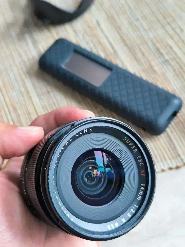 Lensa Fujifilm fujinon XF 14mm F 2.8