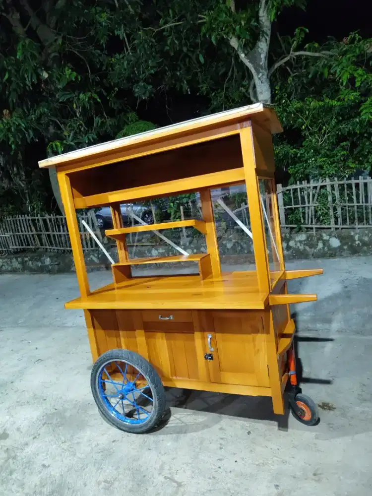 Gerobak Angkringan jg Melayani Pesanan Grobak Bakso Mie Bubur Sate dlL