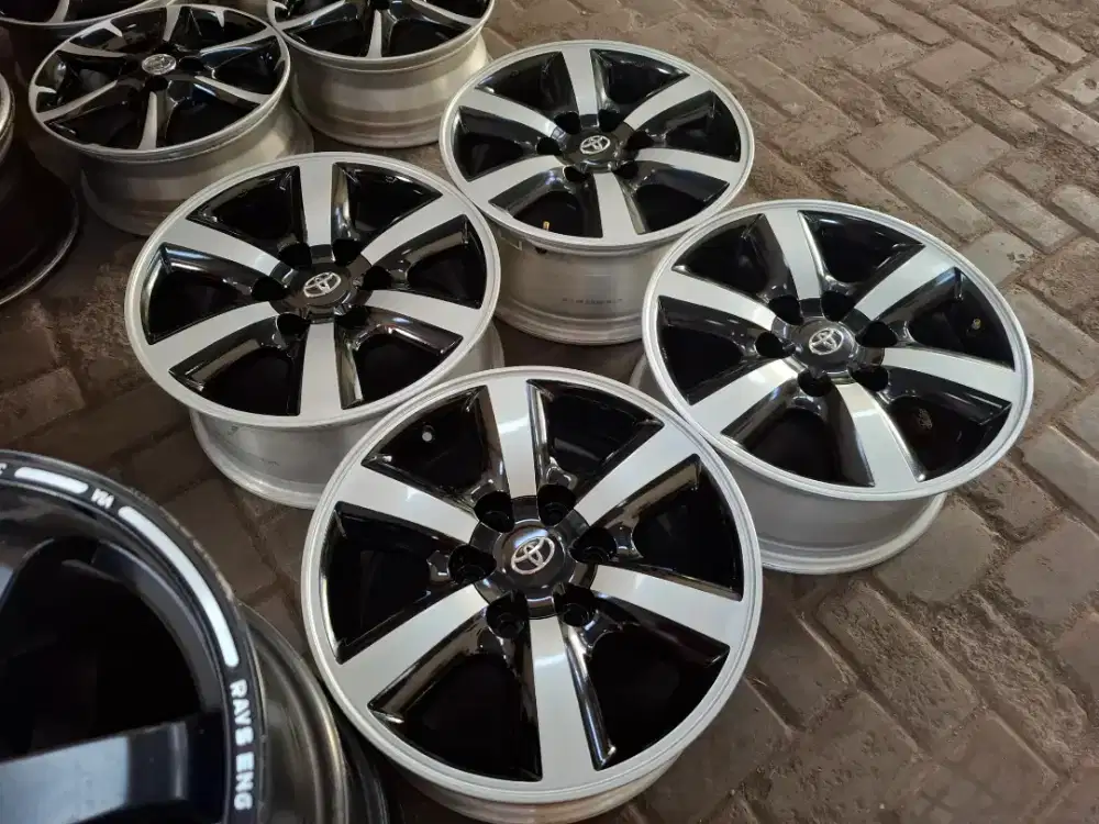 Velg Ori Fortuner TRD R17 Hilux Hiace Panther Touring H1 Ranger Everes