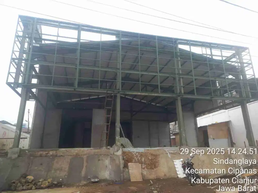 Disewakan Bangunan Strategis Siap Huni di Cipanas Cianjur Jawa Barat