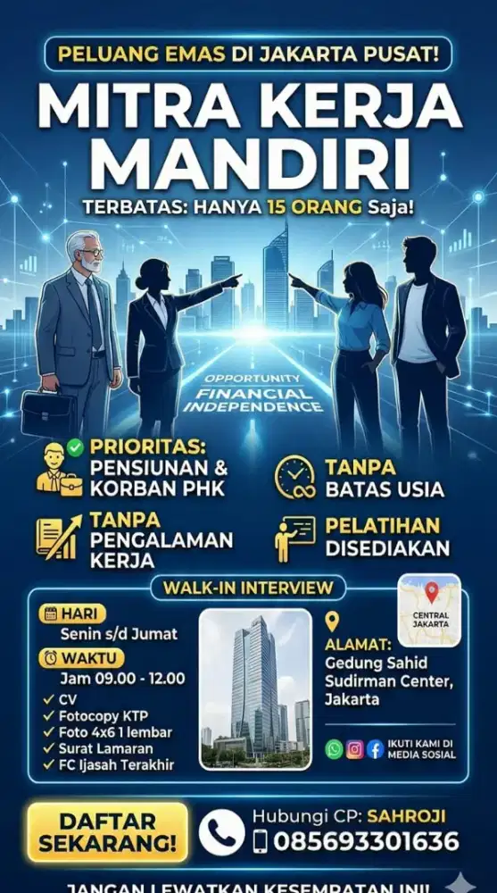 LOKER SEBAGAI STAFF OFFIC MARKETING