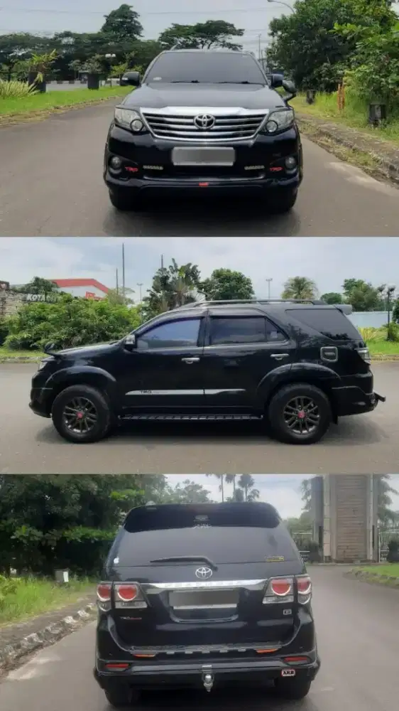Forsale Toyota Fortuner TRD Sportivo tahun 2013 (bensin)