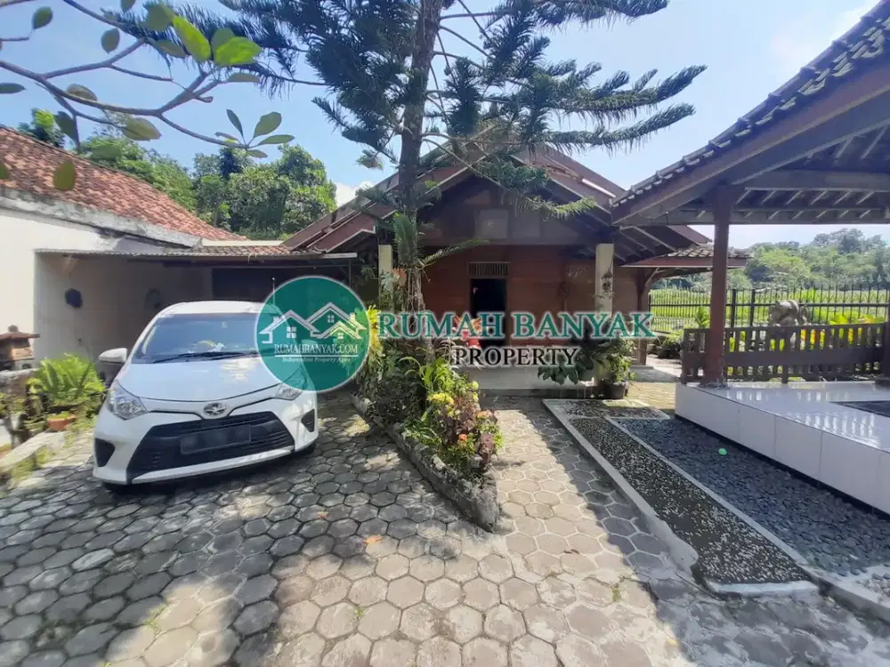 Dijual Villa Asri Di Manisrenggo Klaten Pemandangan Sawah & Merapi