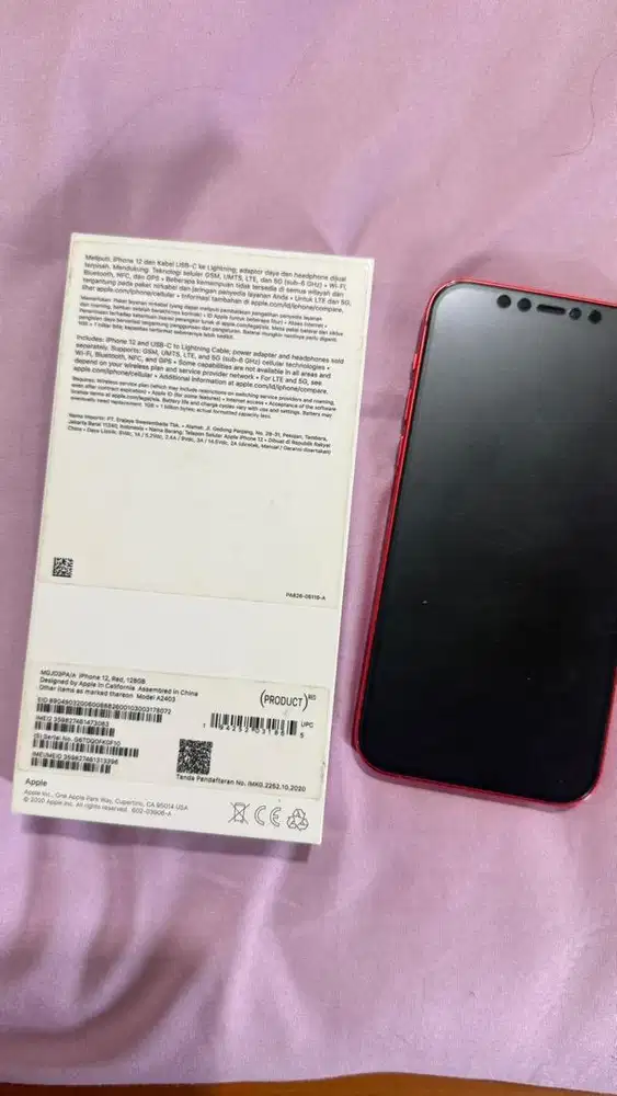 Iphone 12 128GB IBOX like new jual murah