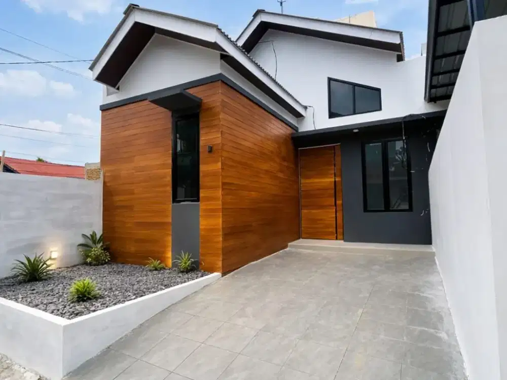 Promo Terbatas! Rumah Mewah Desain Kekinian di Medan Johor, Harga Under Market!