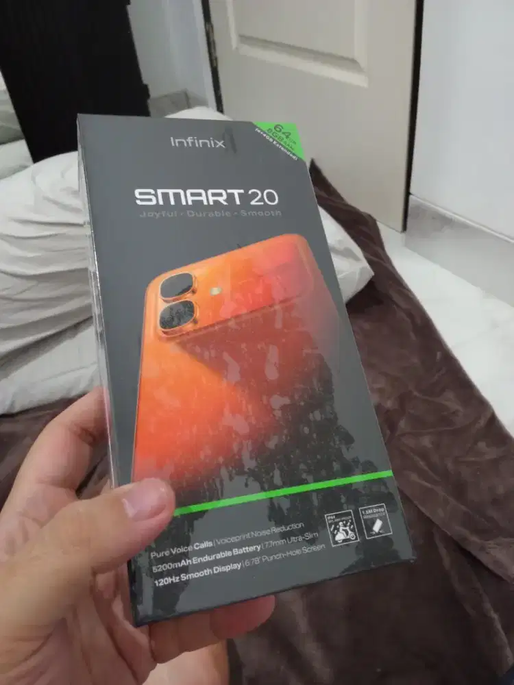 Infinix smart 20 baru pake sehari