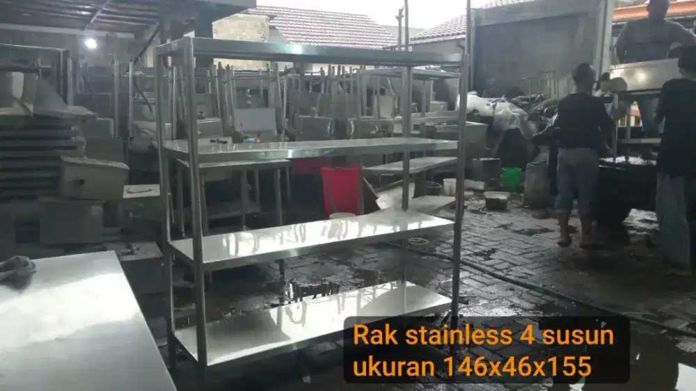 Rak Stainless 4 Susun