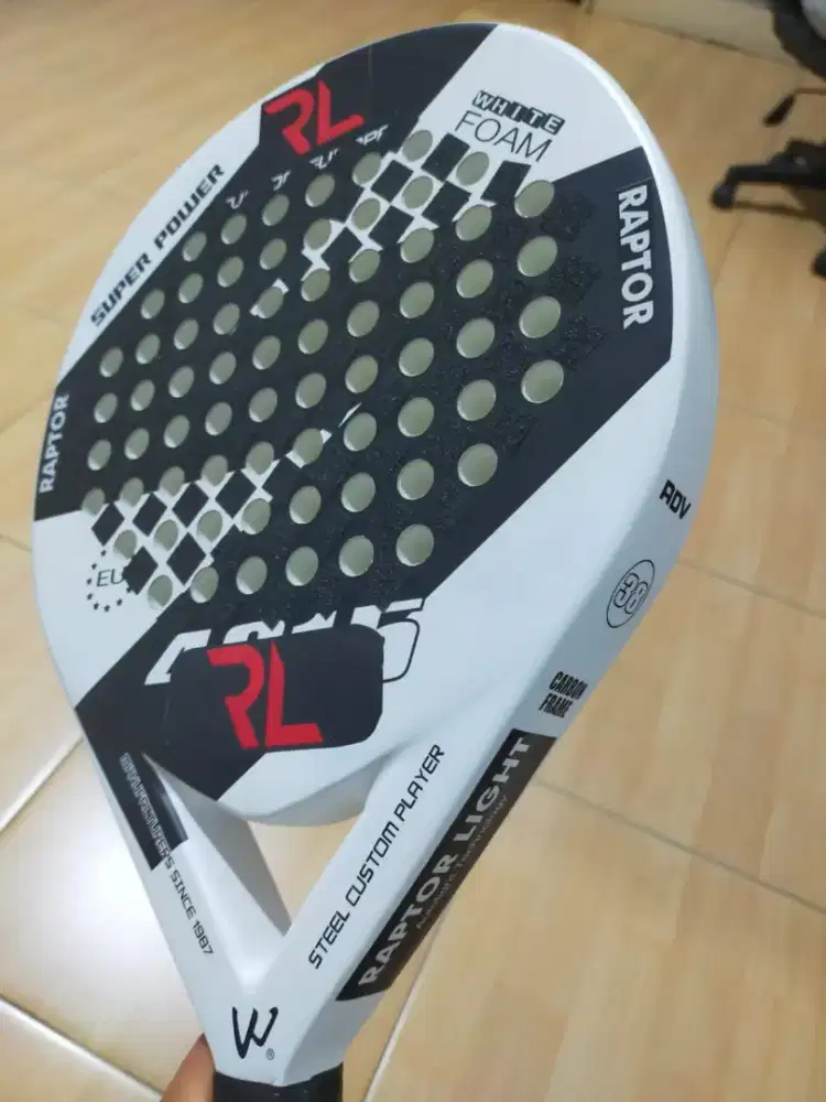 Raket PADEL W4015 putih modified