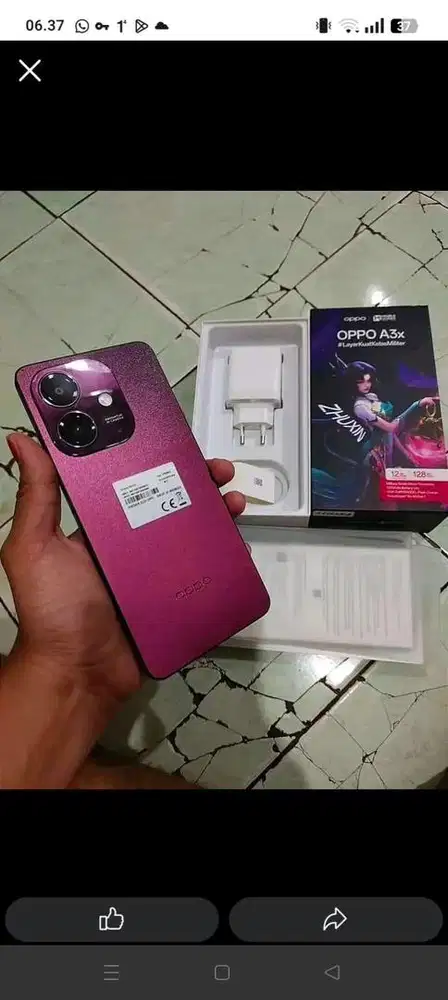 Oppo a 3x no minus