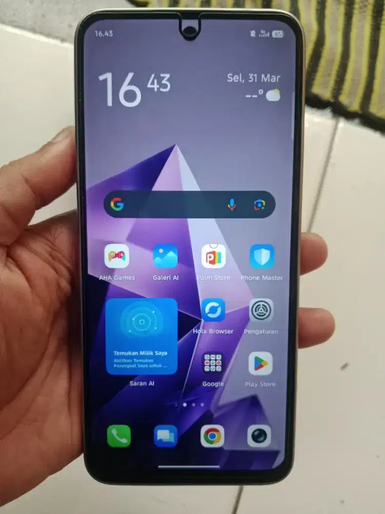 Infinix Note 50X ram 8/256 gb jaringan 5G fullset mulus nominus