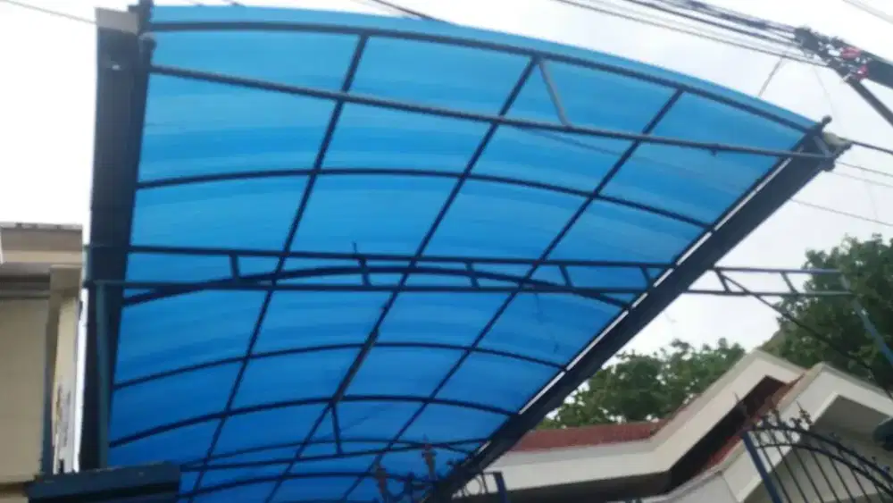 Canopy besi dan stenlis