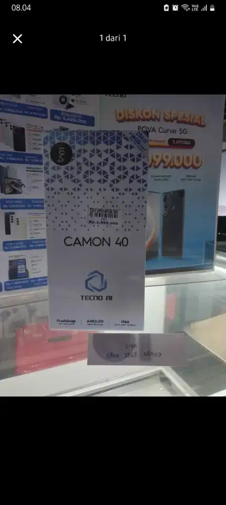 TECNO CAMON 40 8/256 | ATLANTIS DAHSYAT