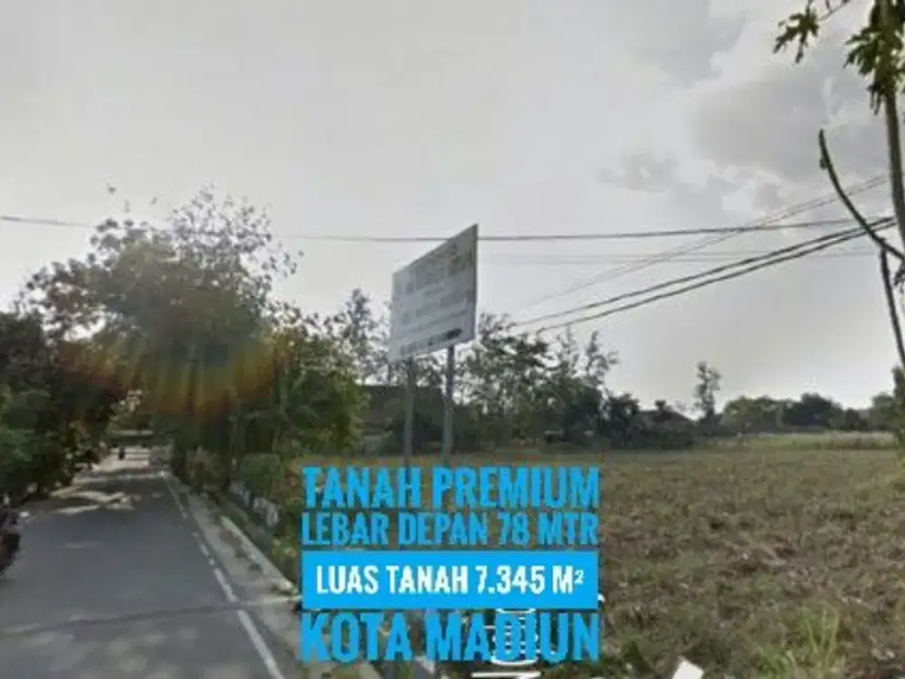 [H] Tanah Depan RS Griya Husada KOTA MADIUN, Lokasi Baguss