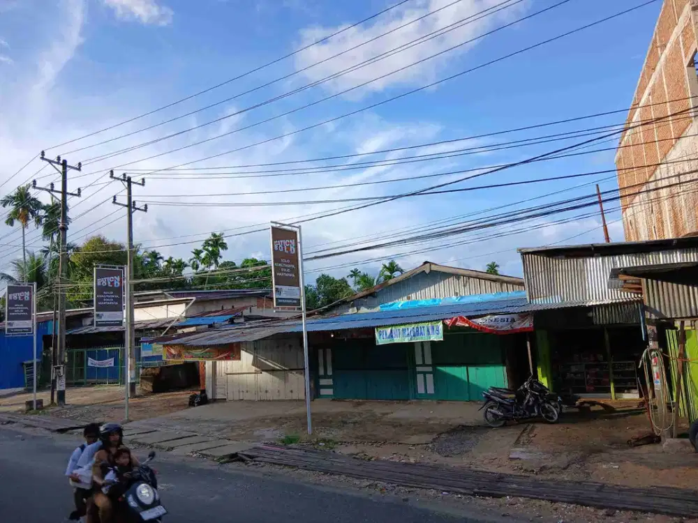 Jual Tanah di Kota Sorong,Km.9 Jln.Basuki Rahmat Depan Mall Paragon