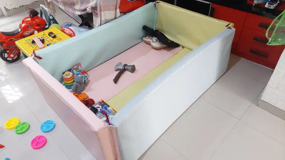 MURAH BOX BABY 1,5x1m LUMBAA PLAYMATTE + DOS SiapPakai BUKTIKAN