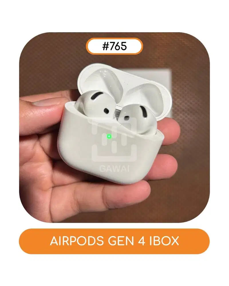 #765 Airpods Gen 4 Ibox Garansi 07 August 2026